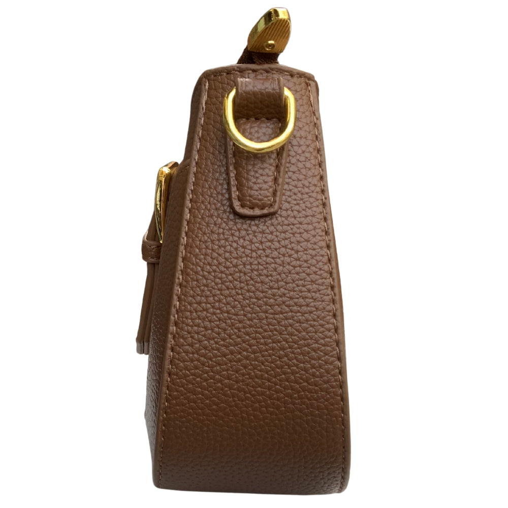 Woman Shoulder Bag - Cognac