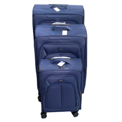 Dejuno Navy 2306 Fabric Luggage