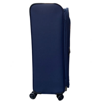 Dejuno Navy 2306 Fabric Luggage